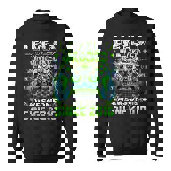 9Th Birthday Boy Level 9 Gamer 9 Year Video Game Party Sweatshirt - Seseable