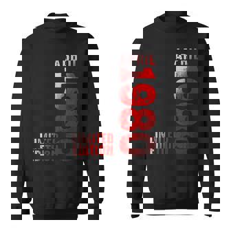 Abril 1980 Año Legendario 1980 Retro 1980Intage 1980 Sin Mangas Camisa de entrenamiento - Regaloses