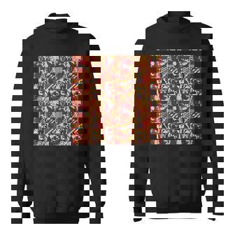 Abstract Historical Figure Art Red Yellow Liberty Eagle Flag Tank Top Sweatshirt - Monsterry