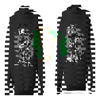 African Painted Wild Dogs Puppy Wild Dog Lovers Sweatshirt - Monsterry