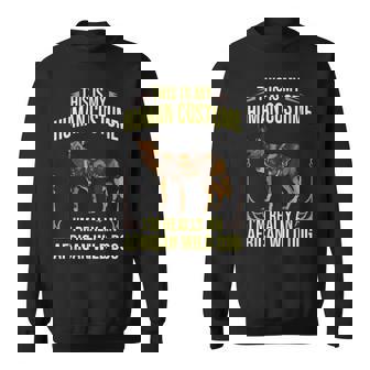 African Wild Dog African Painted Dog Pup Sweatshirt - Monsterry
