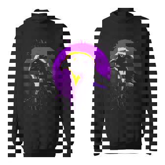 Aigle Cercle Oiseau Ombre Cool Été Sweater e - Cadeauxyz