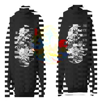 Alaskan Klee Kai Perro Leal Japonés Kanagawa Wave Surf Camisa de entrenamiento - Regaloses