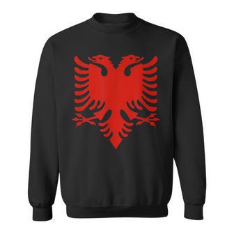 Albanian Flag Albania Eagle Shqip Shqiponja Albania Sweatshirt - Geschenkecke