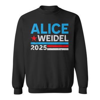 Alice Weidel Fan Item German Chancellor 2025 Alice Weidel Blue Sweatshirt - Geschenkecke