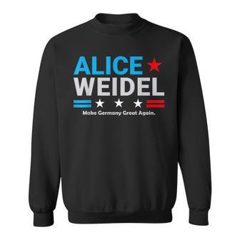 Alice Weidel Fan Item Germany Chancellor 2025 Sweatshirt - Geschenkecke