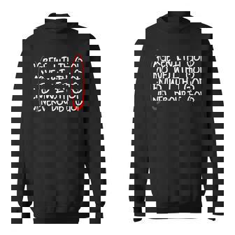 Amen Agree With God Move With God End With God On Back Sweatshirt - Monsterry