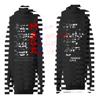 Make America Godly Again Psalm 33 Sweatshirt - Monsterry
