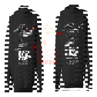 American Flag Soccer Apparel Cup Soccer 2026 Sweatshirt - Monsterry