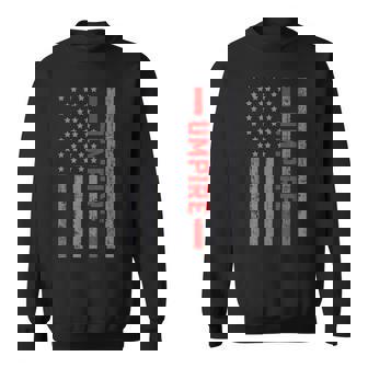 American Flag Umpire Us Flag Vintage For Dad Sweatshirt - Seseable