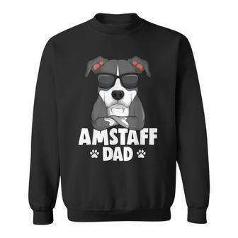 American Staffordshire Terrier Amstaff Papa Dog Sweatshirt - Geschenkecke