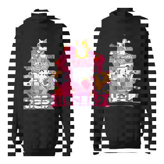 Amusant Mignon Otaku Anime Chat Japonais Lait Fraise Sweater e - Cadeauxyz