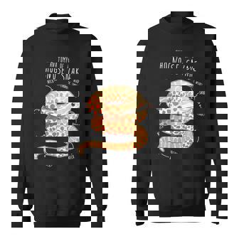 Anatomy Of Albino Hognose Snake Sweatshirt - Monsterry