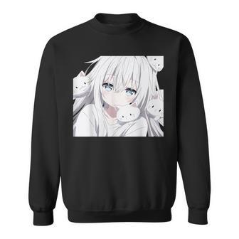 Anime And Cat Lovers For N Manga Kawaii Otaku Geek Sweatshirt - Geschenkecke