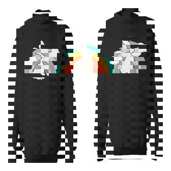 Années 80 90 Rétro Soleil Lapin Sweater e - Cadeauxyz