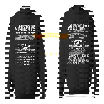 Annoying Each Other For 23 Years 23Rd Wedding Anniversary Sweatshirt - Seseable