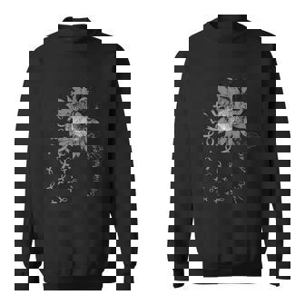 APHASIA Awareness Sunflower Gray Ribbon Sweatshirt - Monsterry