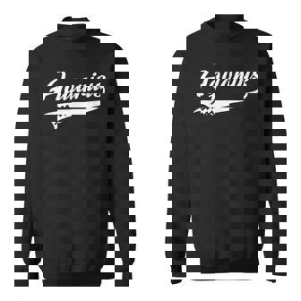 Aquarius Zodiac Sign Birthday Idea Classic Sweatshirt - Monsterry