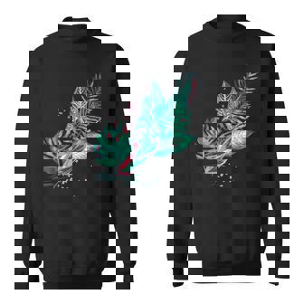 Aroids Flora Aroideae Botanical Plants Aroid Sweatshirt - Monsterry