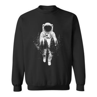 Astronaut Motiv Illustration Astronaut Sweatshirt - Geschenkecke