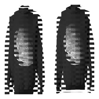 Astrophotographie De La Lune En Cours D'extinction Sweater e - Cadeauxyz