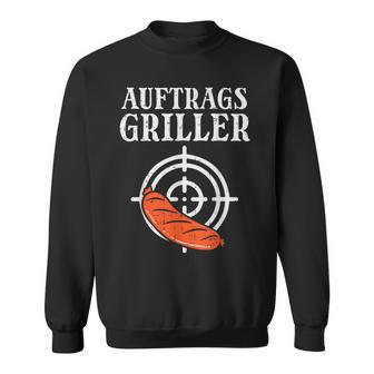 Auftrags Griller Wurst Grill Bbq Grill Master Sweatshirt - Geschenkecke