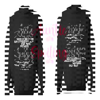 Auntie Is My Name Spoiling Is My Game Happy Mother's Day Sweatshirt - Monsterry
