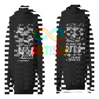Autism Awareness Infinity Symbol Accept Understand Love Sweatshirt | Mazezy