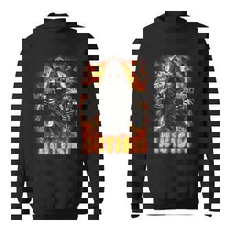 Autism Skeleton Guns FireBones Ghost Guns Halloween Sweatshirt - Monsterry