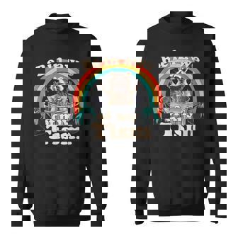 Be In Awe Of My Tism Autistic Raccoon Sweatshirt | Seseable CA