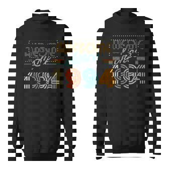 Awesome Since 1994 Year Of Birth Birthday Sweatshirt - Monsterry