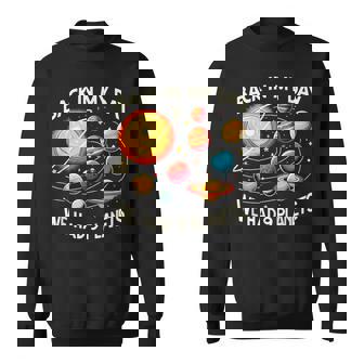Back In My Day We Had Nine Planet Astronomy Stargazing Sweatshirt - Monsterry