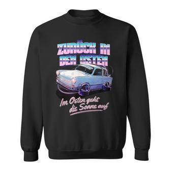 Back To The East Trabi Zeitmaschine Sweatshirt - Geschenkecke