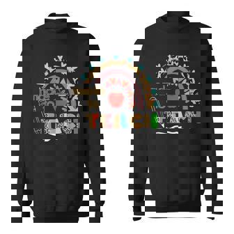 Back To School Made To Teach Best Teacher Ever Appreciation Sweatshirt - Monsterry