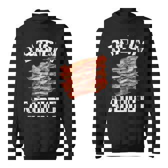 Bacon Food Meat Lover Bacon Addict Tank Top Sweatshirt - Monsterry