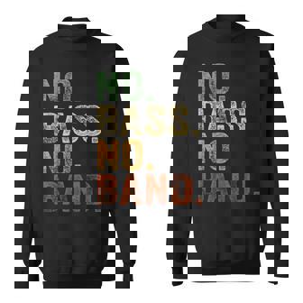 Bajista Instrumento Musical E-Bass Sin Bajo Sin Banda Camisa de entrenamiento - Regaloses