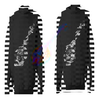 Banjo Instrument De Musique Motif Illustration Banjo Sweater e - Cadeauxyz