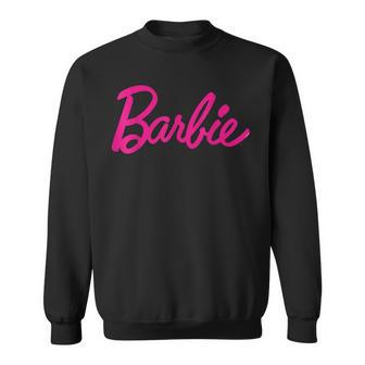 Barbie Official Barbie Logo Ladies Multi Colour Sweatshirt - Geschenkecke