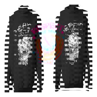 Baseball Drip For Boys Ice Cream Respect The Drip Baseball Sweatshirt - Monsterry