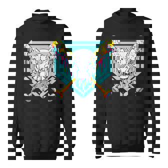 Baseball Drip For Boys Ice Cream Drip Youth Boys Baseball Sweatshirt - Thegiftio UK