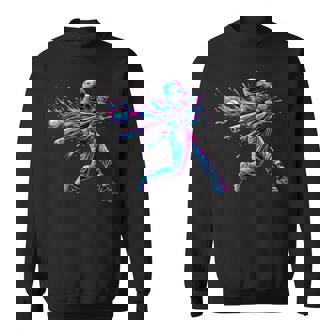 Baseball Player Drip Ice Cream Boys & Cool Baseball Sweatshirt - Thegiftio UK