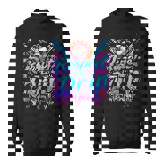 Baseball Respect Drip Boys Ice Cream The Drip Youth Sweatshirt - Monsterry
