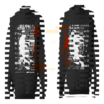 Basketball Words Bball Basketball Player Dunk Sport Sweatshirt - Monsterry
