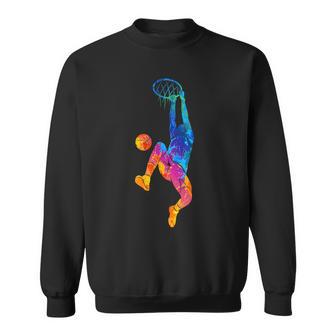 Basketteur Sportif Sport Basketballer Sweater e - Cadeauxyz