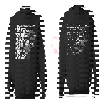 Behind Every Great Knitter Is a Flock Of Shivering Sheep Sweatshirt - Monsterry