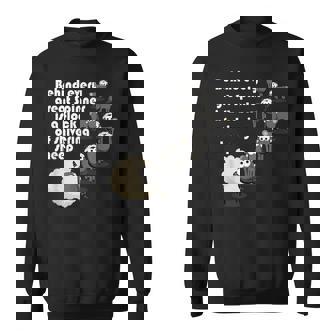 Behind Every Great Spinner Is a Flock Of Shivering Sheep Sweatshirt - Monsterry