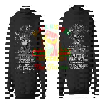 Believe Achieve Succeed African Freedom Black History Month Sweatshirt | Mazezy