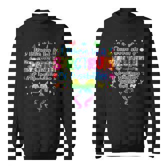 I Believe In A Spectrum Of Possibilities Autism Coquette Bow Sweatshirt | Mazezy