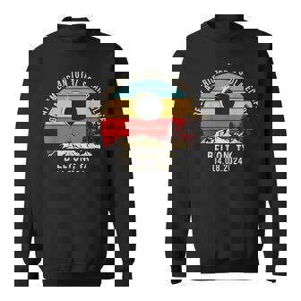 Belton TX Texas Total Solar Eclipse 2024 Sweatshirt - Monsterry