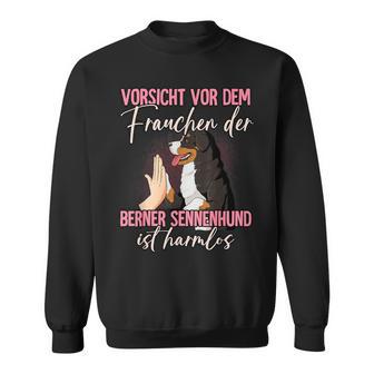 Bernese Mountain Dog Orsichtor Dem Frauchen Sweatshirt - Geschenkecke